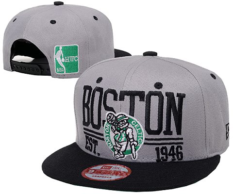 Boston Celtics NBA Snapback Hat SD02